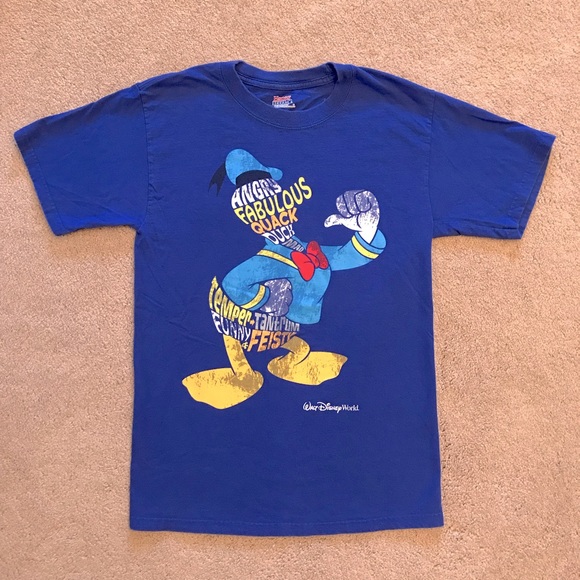 Disney Parks Donald Duck T-Shirt Adult Small - Picture 1 of 10